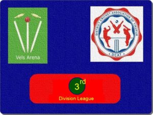 DCAT 3rd Division - Tirupur Cricket Foundation won