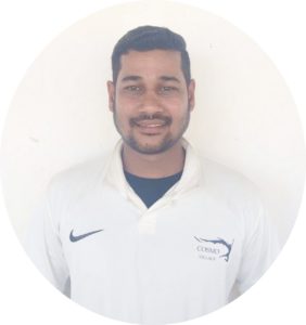 K. Hariharan, Cosmo Village Sports Academy scalped 5 wickets for 18