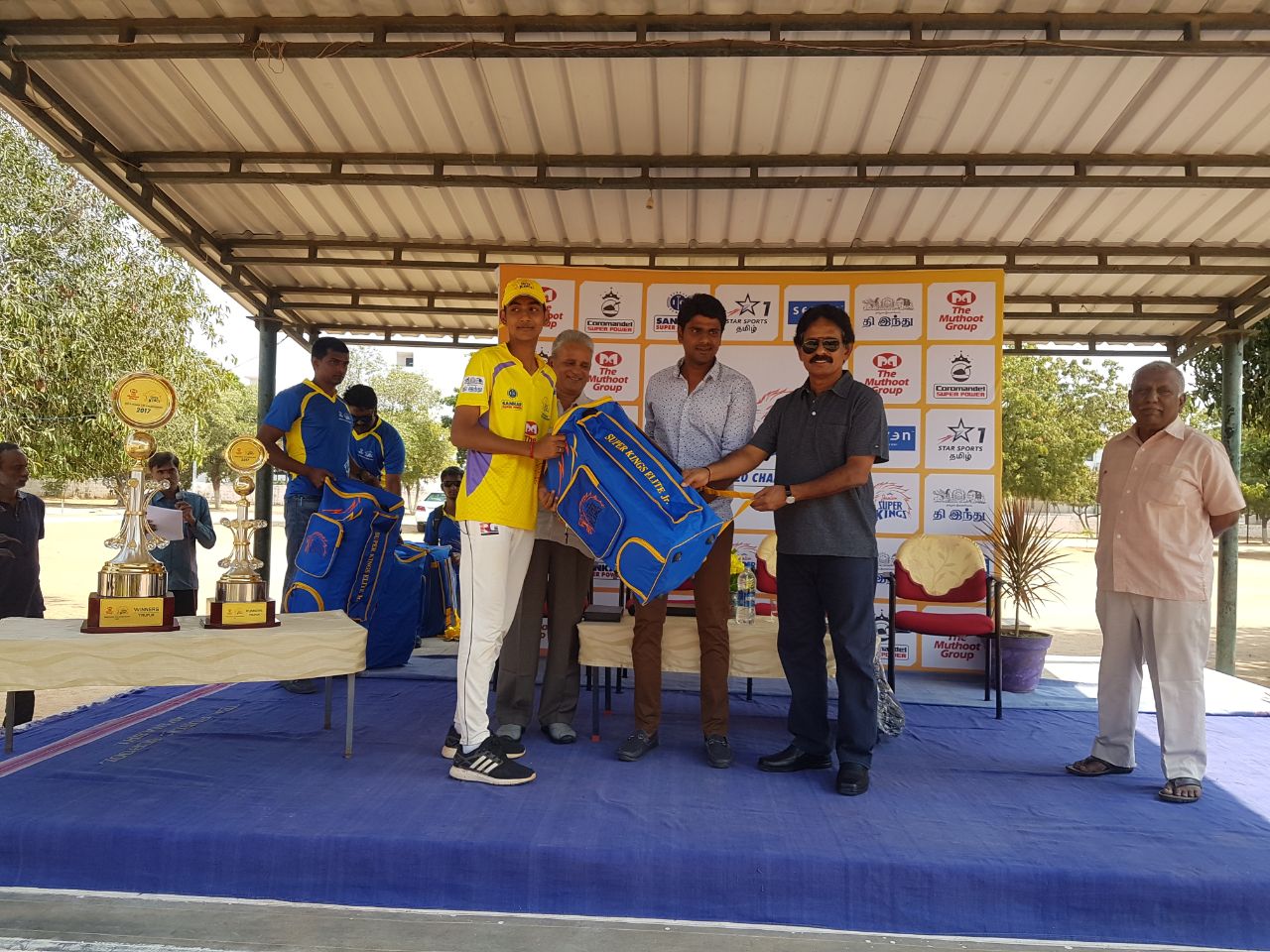 Best Batsman: L Gopi Chand, TEA Public School