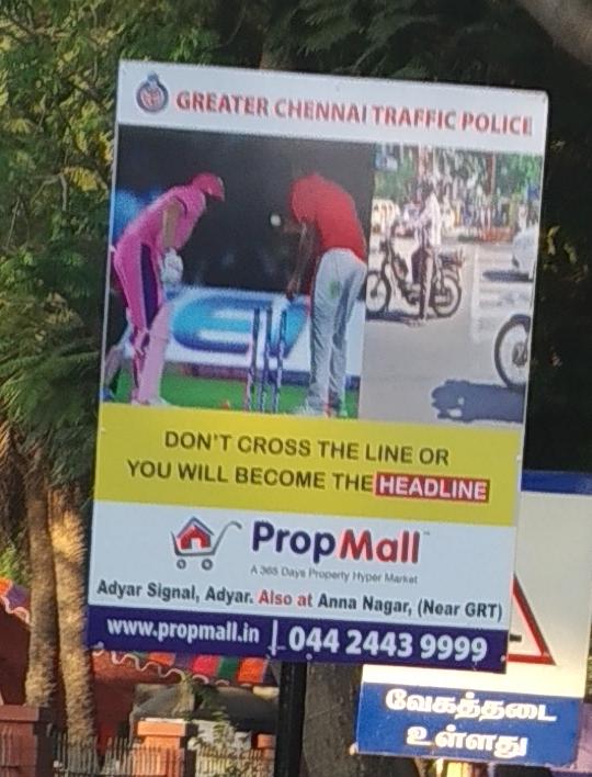 Greater Chennai Traffic Police Headline