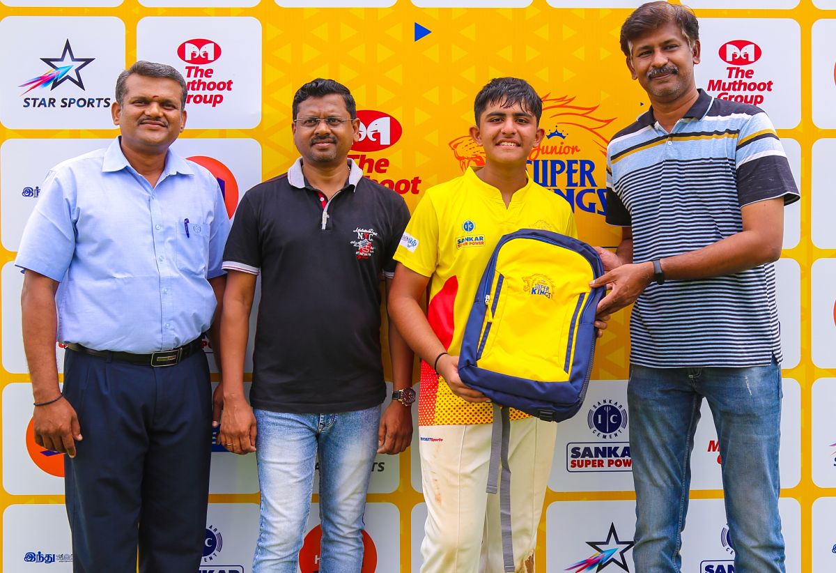 Sankar Cement Super Striker: Aarave S. Ahuja (Lady Andal)