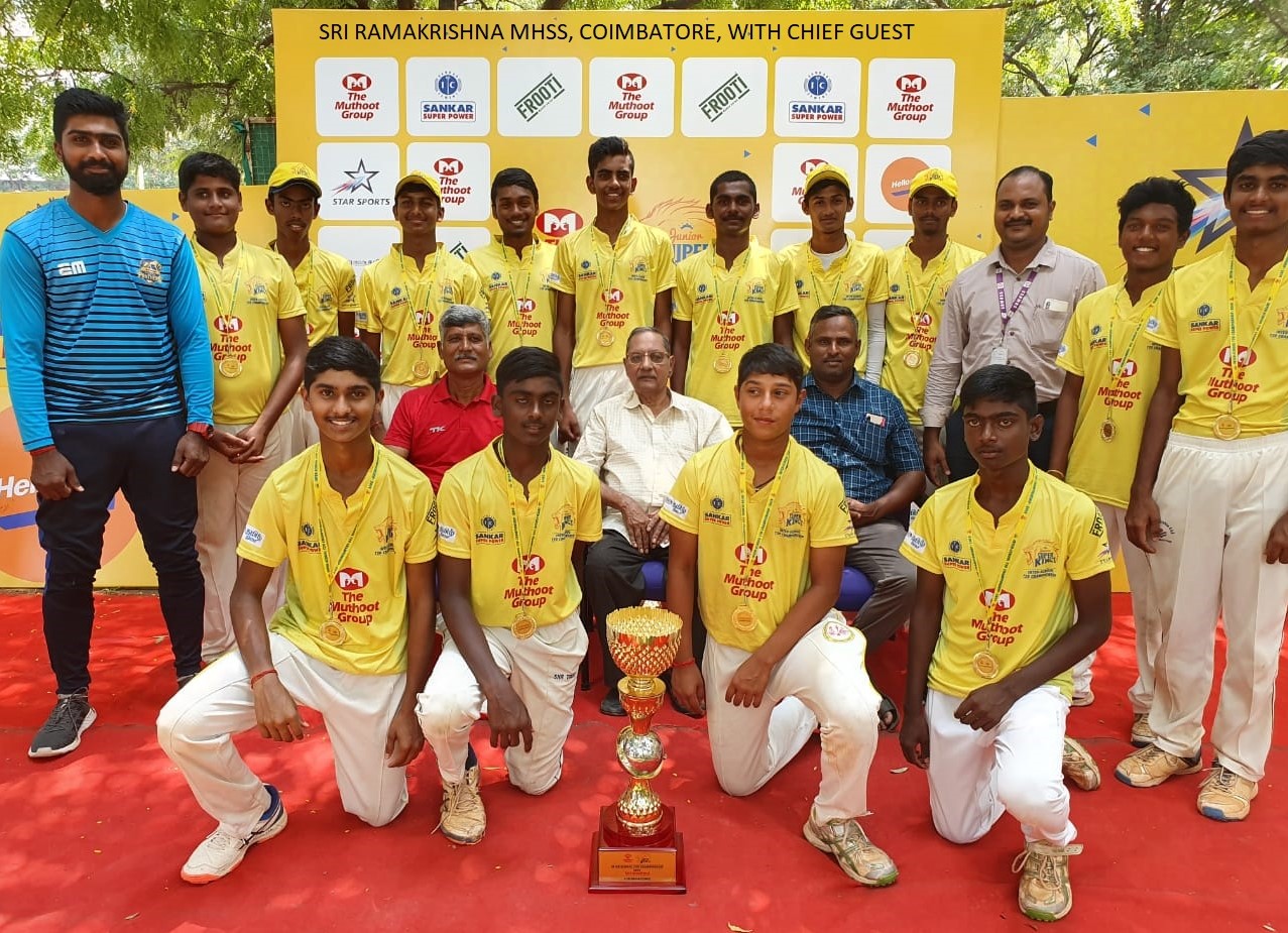 Sri Ramakrishna MHSS, Coimbatore with Chief Guest