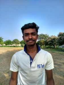 S. Vinith, Psg Tech Cricket Club