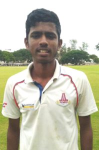 P. Nirmal Kumar, Combined Districts U19