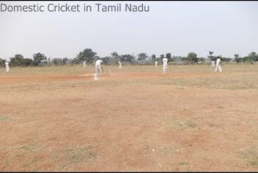 Vinoth hit an unbeaten Century