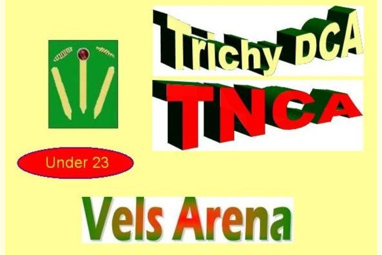 TNCA Trichy Center Under 23