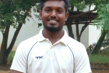 Sathish took 5 wickets and pulled a Tie