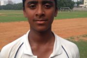 Siddharth hit an unbeaten ton