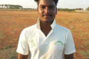 Vinoth Kumar hit ton for GCC