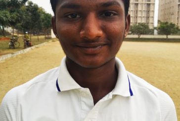 Boopathi hit an unbeaten ton