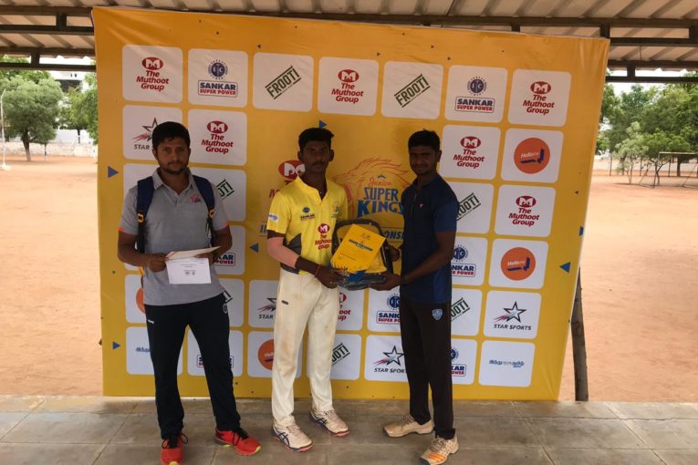 Muthoot Golden Performer of the Match: Sivadevan