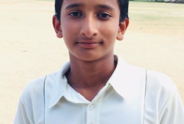 Kaveesh hit 105*