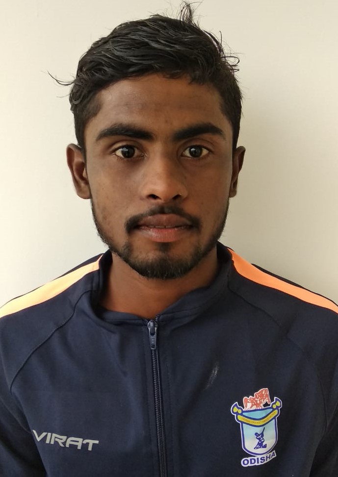 Anil Parida,Odisha Under 19