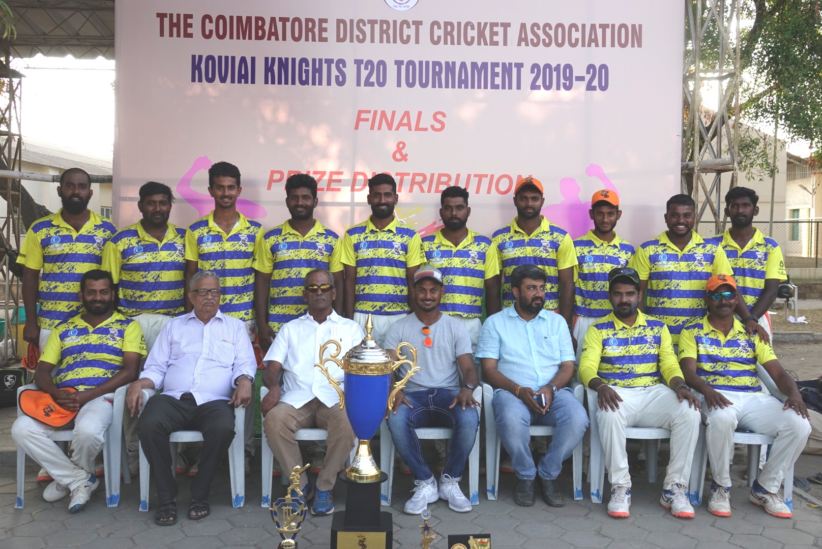 Winners Up: Kovai Knights, Knights Trophy 2019-20