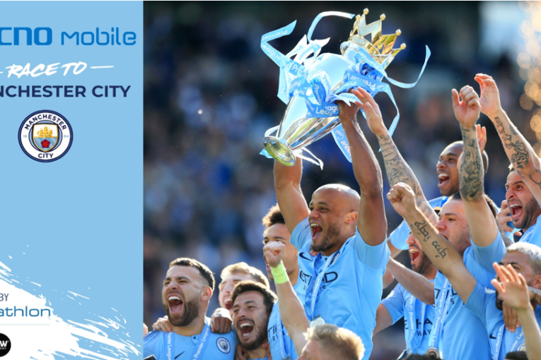 TECNO Mobiles- Race to Manchester City