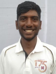 U Mukilesh, Madras CC