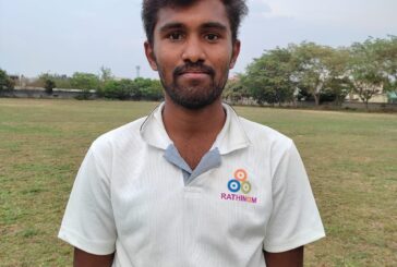 Karthik starred for Rathinam College