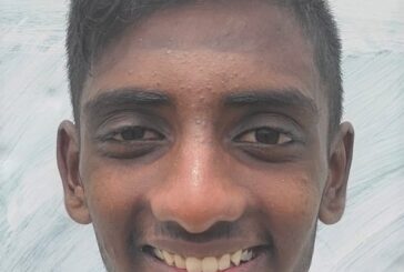 Om Nitin hit an unbeaten double ton