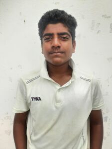 P. Vishal, Tiruvarur DCA U16